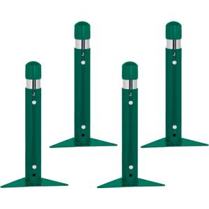 Factory Direct Partners Replacement Chunky Toddler Legs for FDP Activity Tables, Adjustable Height 15-24 inches, Includes Legs and Hardware ONLY (4-Pack) - Green, 11542-GN