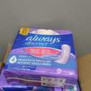 Always Discreet Adult Incontinence Pads for Women, Drier, 4 Drop Regular Length, Moderate Absorbency, Pads for Bladder Control Management, Bladder Leaks, & Postpartum Pads, 198ct