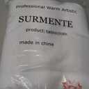 Surmente White Rectangle Tablecloth 90 x 132-inch Rectangular Polyester Table Cloth for Weddings, Banquets, or Restaurants