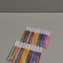 Resurhang 30 Pcs Glitter Glue Pens Bulk 10 Colors Rainbow Glue Stick for Crafts Valentine's Day Classroom Gift Back to School Supplies for DIY Arts, Projects Scrapbooking, Cards Decorating Supplies