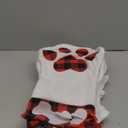 Realspring 6 Pcs Large Christmas Paw Stockings for Dog Cat Pet Christmas Hanging Stocking with Bone Pattern Tags for Puppy Xmas Gifts Party Fireplace Tree Decoration