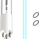 S410RL-HO Replacement  Lamp Compatible with VIQUA VH410, VH410M, SC-410, SCM-410, SPV-410, SP410-HO, and SPV-8 Systems, Rated Time 18,000h, 1 Pack