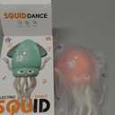 Magic Dancing Octopus Toy - Smart Obstacle-Dodging Robot with LED Light Show & Music, USB Rechargeable Tummy Time Squid Toy for Babies | Electric Crawling Octopus | Interactive Gift for Kids 3+