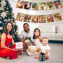 3 x Christmas Banner Vintage Xmas Decor Paper Banner Sign Xmas Home Office Retro Decor Banners for Christmas Party Fireplace Wall Window Holiday Party Decorations