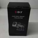 Smart Mini Projector XGODY Gimbal5 Android 11 Full HD Projector Native 1080P 4K Support 5G WiFi 6 Bluetooth 5.0 Home Movie Projector Electric Focu Auto Keystone 180 Rotating For PC/Lap/PS5 Dull Black