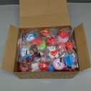 JOYIN 28 Packs Valentine's Day Heart Gift Cards with Mochi Squishy Toys and Heart Shells, Stress Relief Fidget Toys, Cute Miniature Novelty Toy for Kids Valentines Party Favors and School Exchange