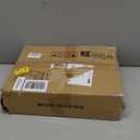 Metal Elevated Dog Bowl for Large  Raised Bowl Stand with Sprill Proof Mat and 2000ML Pet Bowls, Food & Water Bowls 16" Tall Dog Feeder for Large Breed (Height-15.5inch, Black - XL Cute Dog Mat)