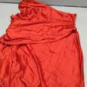 Women's Long Red Dress for One Shoulder Size L