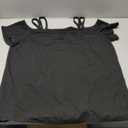 Bliwov Womens Cold Shoulder Tops Short Sleeve Cute Sexy Summer Spring Beach Vacation T Shirts Fashion Outfits Basic Clothes XL