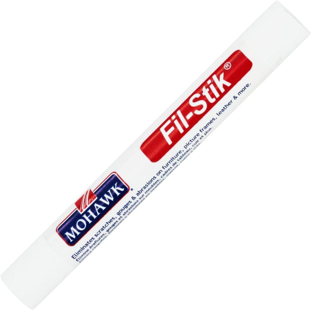 Mohawk Fill Stick (Fil-Stik) Furniture Cabinet Touch Up Putty Wax Filler White M230-0202 (5)