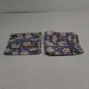 Blue Pomegranate Cushion Cover, Floral Printed Cushion, Pillow Cover, 20 x 20 Inches, Set of 2