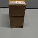 Bathroom Organizers and Storage,2 Pack Glass Qtip Holder Dispenser, Bathroom Essentials Accessories Decor, Vanity Makeup Storage Organizer for Cotton Swabs, Cotton Balls, Pads, Floss Picks (Amber)