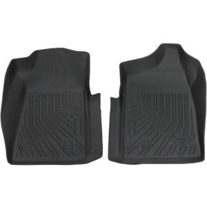 Priprilod Floor Mats Fit for Chevrolet Silverado Regular Cab 1999-2006 All Weather Protector TPE Floor Liners Custom Fit Car Mats Non-Slip，Only for Regular Cab