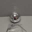 Geyoga Disco Ball Photo Tree Holder with 24 Branches Table Centerpiece 5.9' Silver Money Tree Gift Card Holder with Clips for Display Picture Memo Note Disco Ball Gift Party Decor