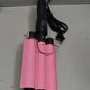 MODVICA 3 Barrel Curling Iron Wand 26mm Hair Waver Temperature Adjustable Ceramic Hair Curling Iron (Pink)