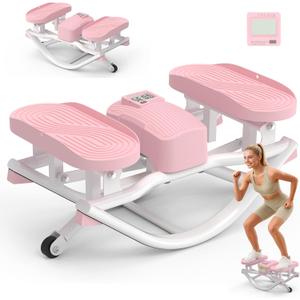 HOTWAVE Rock Stepper, The Rock Stepper Side to Side Exercise Machine | Oversized Pedals – 350lbs Capacity Low Impact 3D Motion Stair Stepper for Cardio Exercise at Home