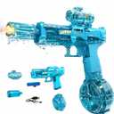 Electric Water Guns for Adults Kids, Automatic Squirt Gun with 26FT Range, Super Blaster Soaker High Capacity Pistol for Swimming Pool Party Toy ColorBlast LED Electric Water Gun