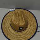 Roxy womens Tomboy Straw Sun Hat, Mood Indigo, Medium-Large US