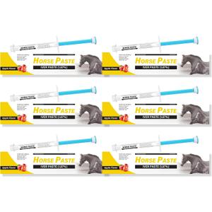 Equine Paste 1.87% – 6-Pack (6.08g Each) Apple Flavored Oral for Horse