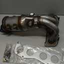 PREMIER MILES Catalytic Converter Compatible with Toyota Camry 2.4L 2007 2008 2009 (For Gasoline Engine Only)(Not for Hybrid)(Front)(EPA Compliant）