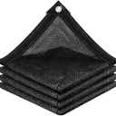 vensovo 30% Sunblock Shade Cloth Net Black Resistant - 8x12 Ft Garden Shade Mesh for Plant Cover, Greenhouse, Chicken Coop, Kennels, Tomatoes Plants