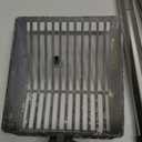 Long Handle Fireplace Ash Sifter, Hollow Out Metal Coal Shovel Adjustable Charcoal Shovel Scoop Heat Resistant Fireplace Tools for Wood Stove Fire Pit Grill (26inch/36inch)