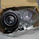 GDOR Professional Blender for Smoothies, 5 Functions, 1200 Peak Watts Smoothie Blender, 52 Oz Glass Jar & 24 Oz To-Go Cup Combo, Ice Crushing & Frozen Fruit, Self-Cleaning, Black