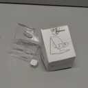 TOPGO Acrylic Cell Phone Stand, Clear Phone Holder for Office Desk, Vanity, Kitchen, Bedside Table, Compatible with iPhone 17/Smartphones/iPad/Switch/Kindle, Office Desk Accessories