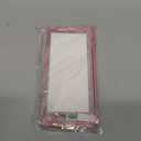 FABSPARK Case for Samsung Galaxy Z Fold 7 Built-in Screen Protector, Hinge Protection, Sparkly Bling Glitter Crystal Clear Transparent Slim Fit Acrylic Hard PC for Samsung Z Fold 7 Case, Glitter Pink