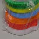 30 Pieces Silicone Jar Gaskets Replacement Reusable Seals Leak-proof Silicone Gasket Sealing Rings for Regular Mouth Canning Jars, 6 Colors