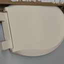 KOHLER 4639-RL-47 Cachet ReadyLatch Round Toilet Seat Soft Close, Almond