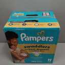 Pampers Swaddlers Diapers, Size 0 (up to 10 lbs), 140 Count, Hypoallergenic, Absorbent, Keeps Baby Dry and Comfortable, Skin Safe Disposable Newborn Baby Diaper