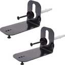 Black Wall Mount Bracket for Samsung Soundbar HW-Q60B HW-Q600B HW-B650 HW-N950 HW-S40T HW-S41T HW-S60T HW-T400 HW-T420 HW-T450 HW-T50M/ZA HW-T550 HW-Q910B HW-Q930B Mounting Brackets