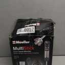 Mueller Multistick 5-in-1 Immersion Blender Handheld,12 Speed Hand Mixer-Turbo Boost,Heaviest Duty Copper Motor,Titanium reinforced Blades Hand Blender,Milk Frother Wand,Whisk,Beaker,Chopper,Grey (Gray)