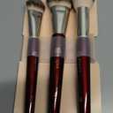 BK Beauty Core Complexion Trio Makeup Brushes Set (3PC) – Foundation, Concealer, and Blending Brushes for Liquid, Cream & Powder – Vegan, Cruelty-Free, Ultra-Soft Face Makeup Brushes