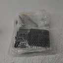 Heated Shower Mirror Fogless for Shaving, 3 Colors Stepless Dimmable Lights Fogless Mirror for Shower, Rechargeable Anti Fog Shaving Mirror for Shower with Razor Holder for Men, Light Memory Function (Black)