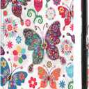 for Kobo Clara HD 6" Tablet Ultra Thin Slim Folio Sleep/Wake Up Leather Case Flip Smart Cover (Color Butterfly)