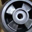 Set of 4 AM125172 Plastic Deck Gauge Wheel Kit Compatible with John Deere 48", 54", 60", 62, 72" 240 245 260 265 285 LX255 LX266 GX325 Deck Lawn Tractor Mowers Wheel Replace# 210-300 AM124706