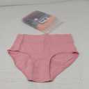 Molasus Women's Cotton Underwear High Waisted Full Coverage Ladies Panties (Regular & Plus Size) Large 5 Pack