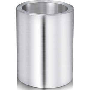 Therwen 1 Roll Aluminum Flashing Roll Metal Aluminum Roof Panels 0.2 mm Thickness Roof Flashing Strip for Sealing Windows Doors Siding Backyard Stains Moss and Mildew Prevention (4" x 20')