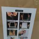 Mxtallup 19x22 Picture Frames Solid wood,Display Pictures 17x20 Inch With Mat or 19x22 Inch Without Mat, Poster Frames 17x20 in Photo Frames Wood Black (T22B1922W1720)