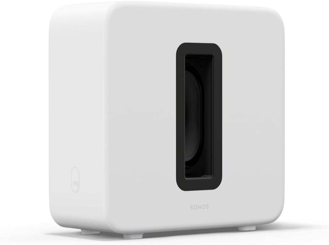 Sonos Sub 4 - Wireless Subwoofer - White Dual Force-Canceling Woofers | Deep, Dynamic Bass | Works with Arc, Arc Ultra, Beam soundbars | WiFi, 
Unit Count	1 Count
Item Dimensions D x W x H	6.22"D x 15.31"W x 15.83"H