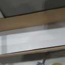 upsimples 23.6" Long Floating Shelves for Wall, Room Decor Set of 2, White, 23.6in