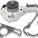 49044-2066 Water Pump with Gasket compatible with Kawasaki FD590V FD611V FD620D FD661D 2500 2510 2520 3000 3010 3020 4000 4010