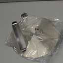 9.45inch Stainless Steel Induction Cooktop Adapter Plate, Heat Diffuser for Glass and Electric Cooktop, Detachable Handle