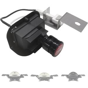 SafBbcue 64868 Electronic 2-Outlet Ignition Kit Replacement Parts for Weber Q1200 Q2200 Series Grills (from '14-Present), Compatible with Weber Igniter 64868 for Weber 51010001 51200001 Gas Grill
