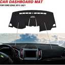 Cartist Dashboard Cover Mat for 2015-2022 2023 2024 2025 2026 Ford Edge Accessories Dash Cover Flannel Dash Mat Sunshade Glare UV Rays Protector