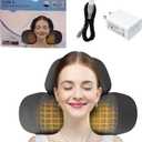 3-in-1 Neck Massage Pillow with Heat, Cervical Support Memory Foam Pillow for Shoulder and Neck Relaxation (Dark Gray)