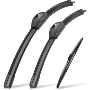 Windshield Wiper Blades Replacement for
Ford Edge Lincoln MKX 2007-2014 All-Season OEM Quality 3 Pack 26"+20"+14"