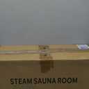 Portable Sauna Box, Steam Sauna Tent for Home with Steamer, Remote Control, Folding Chair, 9 Levels, 2.6 x 2.6 x 5.9 (Blue)